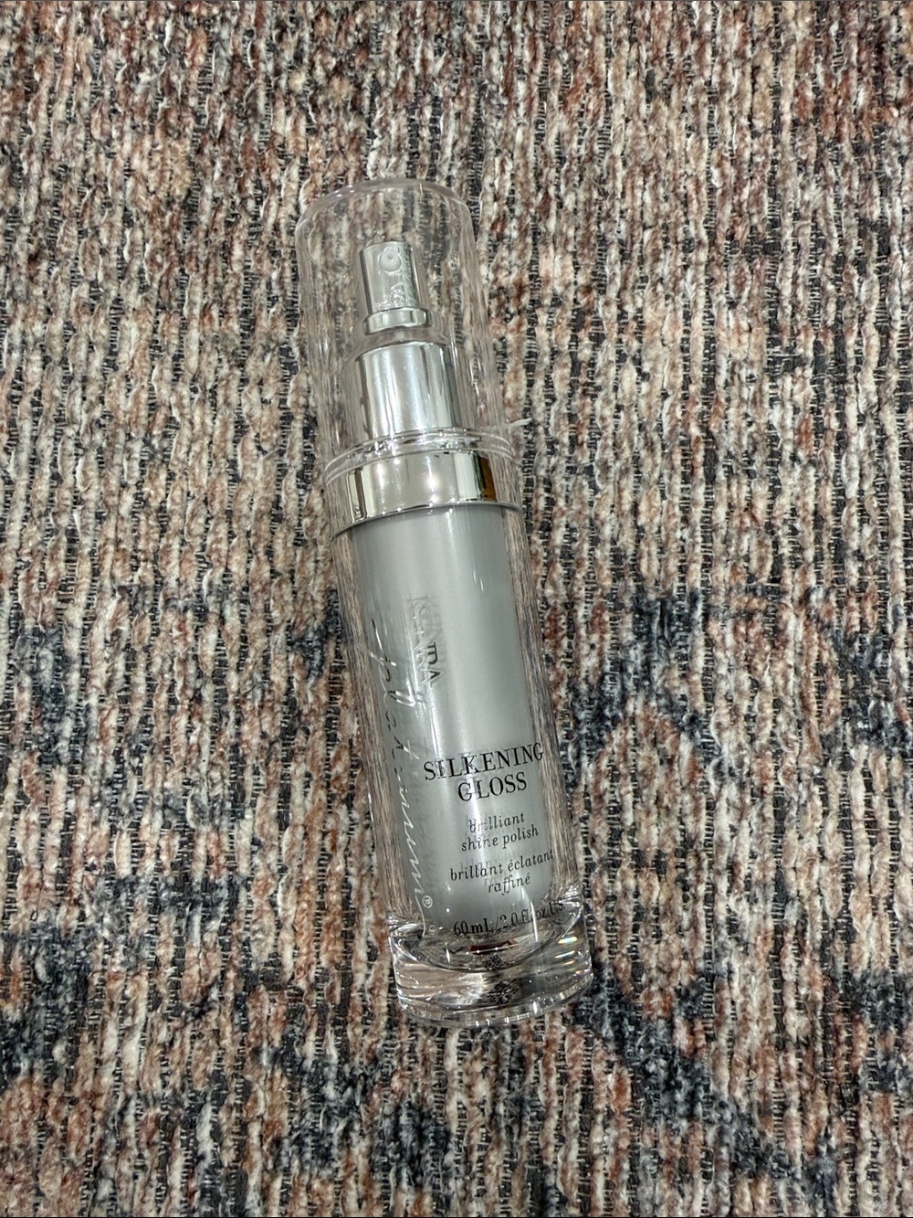 Silkening Gloss Hair Serum — Silver Bottle